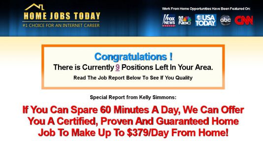 Is Home Jobs Today A Scam