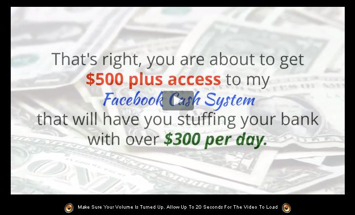FB Cash System Scam