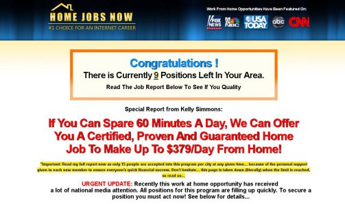 Is home jobs now a scam