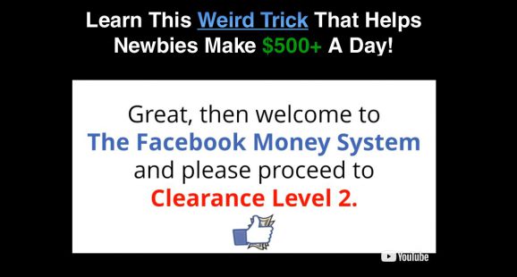 FB Money System Scam