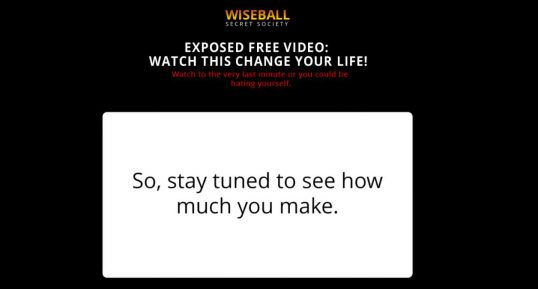 Wiseball Secret Society Scam