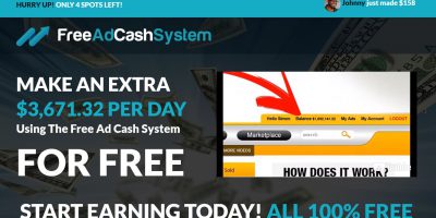 Free Ad Cash System Scam