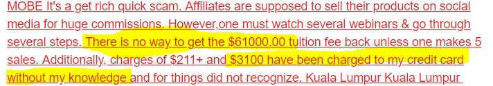 Top Tier Side Income Complaint 2