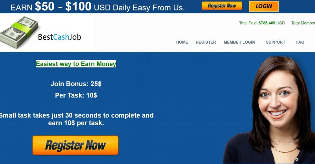 Best Cash Job Scam Review