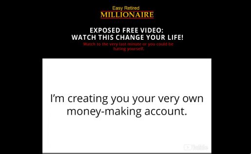 Easy Retired Millionaire Scam Review