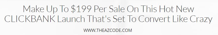 The AZ Code Up-sells