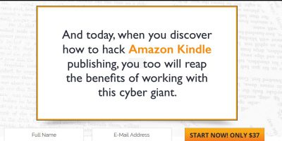 Kindle Sniper Scam Review