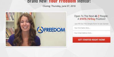 Your Freedom Mentor Scam Review