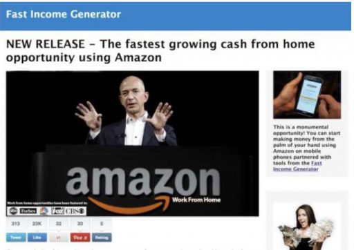 Fast Income Generator Scam Review