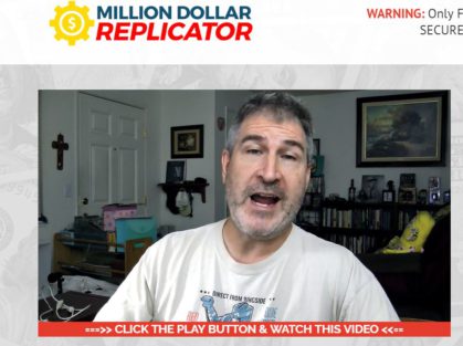 Million Dollar Replicator Fake Testimonial
