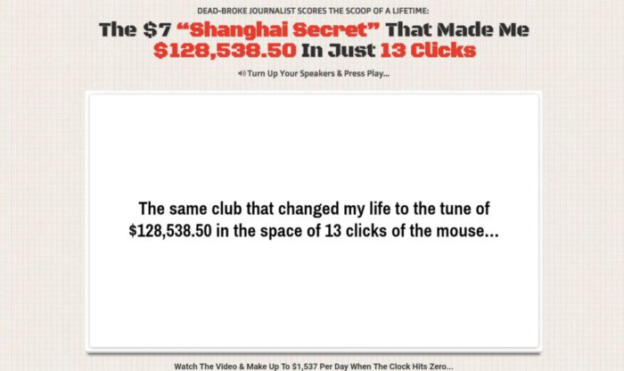 Club Shanghai Scam Review