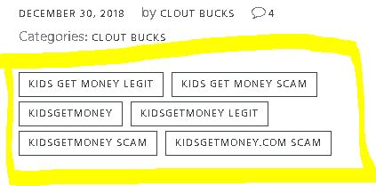 Clout Bucks Kids Get Money Tags