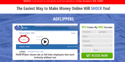 Ad Flippers Bot Scam Review